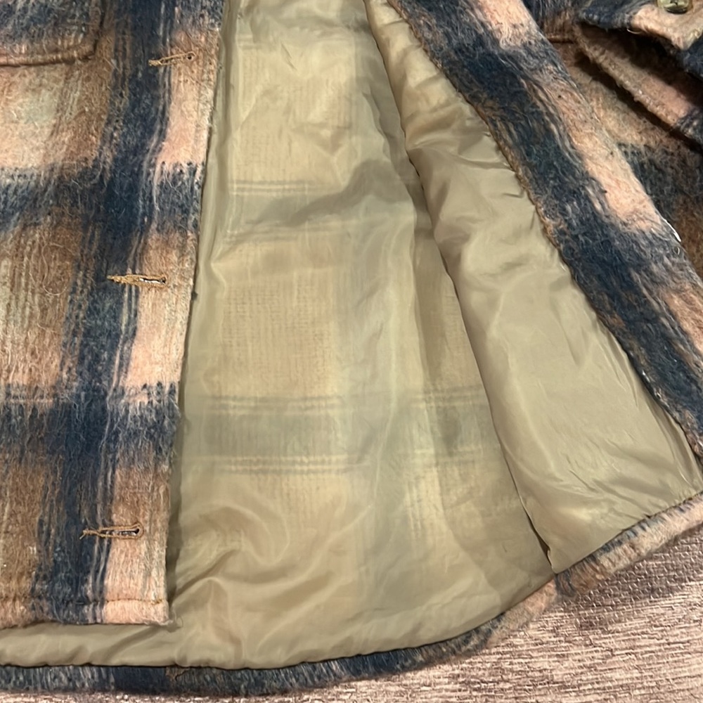 American Eagle Brushed Plaid Shacket - image 5